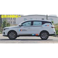 适用远景X6专用车贴腰线SUV拉花个性改装贴纸远景X3车身彩条装饰贴花 远景X6款式一黑+蓝+红色