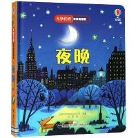 尤斯伯恩偷偷看里面 夜晚 宝宝绘本0123岁撕不烂启蒙认知 3D立体翻翻书 科普百科立体故事书益智幼儿图画书低幼版儿
