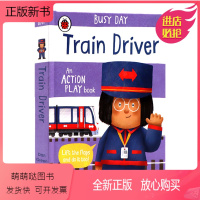 [正版新书]忙碌的一天 火车司机 Busy Day Train Driver 英文原版儿童纸板书绘本 进口英语书籍