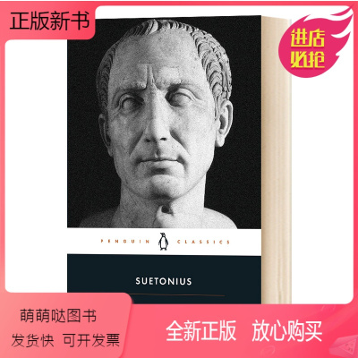[正版新书]英文原版 The Twelve Caesars 十二凯撒 经典小黑书系列 Suetonius 英文版 进口
