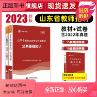 山东省公共基础[教材+试卷]+赠品[公共基础宝典] [正版新书]山香教育山东省教师招聘考试用书2023新版山东公共基础知