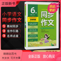 同步作文 六年级下 [正版新书]2023春雨教育小学六年级同步作文下册人教部编版RJ 通用6年级下语文作文教材同步训练习