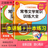 [正版新书]开心教育]常考文学常识训练大全小学语文阅读理解看图写话作文强化专项训练辅导古诗词现代文记叙文练习题基础知识