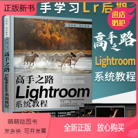 [正版新书]高手之路 Lightroom系统教程 摄影书籍摄影后期基础教程书LR完全自学照片处理数码摄影集后期工具技巧