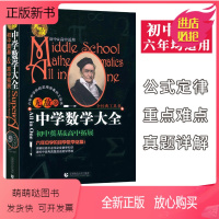 中学数学大全 [正版新书]无敌中学数学物理知识清单高中数理化生公式定理大全初中数学定律及考点突破重难点手册中考高考速记速