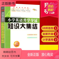 [正版新书]2023新版小学英语升学夺冠知识大集结全新升级版小升初总复习资料小考工具书一二三四五六年级通用知识大全知识