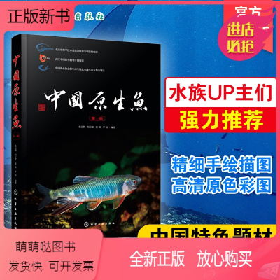 [正版新书]中国原生鱼 第一辑 中国特色原生鱼种类介绍书籍 观赏鱼原生观赏鱼图鉴书淡水鱼类溪流冷水鱼观赏鱼 鱼类科普书