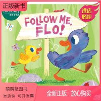[正版新书]Follow Me, Flo! 跟我来,弗洛!英文原版 进口原版 3岁到7岁 儿童绘本 低幼童书 Jarv