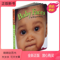 宝宝脸 [正版新书]英文原版绘本 Baby Faces 宝宝脸 低幼启蒙认知纸板书 英文版 进口英语原版书籍 搭我的图书