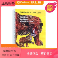 [正版新书]英文原版进口 艾瑞卡尔 代表作 Baby Bear,Baby Bear,What do you see?小