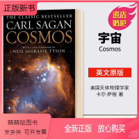 [正版新书]宇宙 英文原版 Cosmos 科学书 英语科普读物 进口原版英语书籍 美国天体物理学家 宇宙学家卡尔·