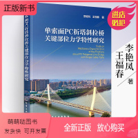 [正版新书]单索面PC折塔斜拉桥关键部位力学特性研究 理论分析试验研究有限元分析多方位研究单索面PC折塔斜拉桥关键部位