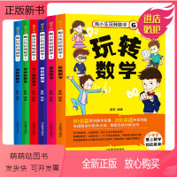 [全6册]玩转数学 [正版新书]全套6册陶小乐玩转数学小学生1-6年级儿童数学思维训练书有趣好玩的数学故事书6-8-10