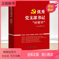 [正版新书]正版 优秀党支部书记好帮手 党务工作流程工作内容工作方法参考范文 党员发展对象基层工作参考学习书籍 中