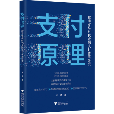 全新支付原理 数字贸易时代金融支付体系研究史浩9787308228008