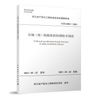 全新T/ZS 0491-20 市域(郊)铁路基桩检测技术规范