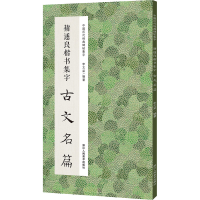 全新褚遂良楷书集字古文名篇李文采 编9787534096280