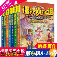 [正版]课外侦探组 二辑8-14全套7册 校园冒险小说探险探案小说青少年9-12-15岁阅读书籍湖心岛之谜儿童校园侦探小