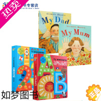 [正版][送音频]英文原版 My Dad My Mum 平装我爸妈家庭情商亲情My Awesome Alphabetco