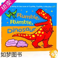 [正版]恐龙主题 Rumble, Rumble, Dinosaur 英文原版绘本 名家Nick Sharratt 韵律启