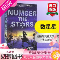 [正版]数星星 英文原版 Number the Stars 纽伯瑞儿童文学金奖 文学小说 英文版青少年课外读物 正版进口