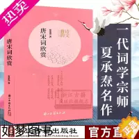 [正版]唐宋词欣赏 诗文雅韵入门小丛书 中国唐诗宋词文学品评赏析古典文学诗词作品集 入门读物理论与技巧知识文学研究艺术理