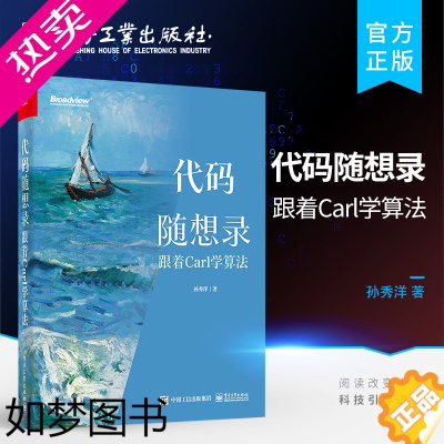 [正版]正版代码随想录 跟着Carl学算法 孙秀洋 面试简历制作技巧IT面试流程计算机算法leetcode编程书 程序员