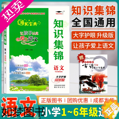 [正版][全国通用]培优宝典知识集锦语文升级版小学1-6年级语文知识大全知识速查手册小升初语文总复习辅导工具书小学语文基