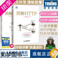 [正版][]图解HTTP+TCP/IP 5版 网络传输协议入门教程web前端开发计算机网络基础入门IT编程书籍程序设计h