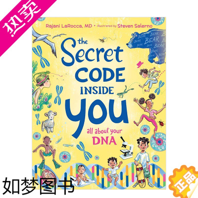 [正版]你身体中的密码The Secret Code Inside You 少儿人体生物科学科普知识阅读书 英文原版 青