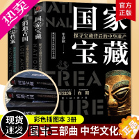 [正版][全3册]国家宝藏+消逝古国+国宝档案中华文明艺术考古遗址谜案秦始皇陵兵马俑玉器陶瓷器字画文物古董知识中华历史故