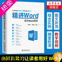 [正版]精进Word 成为word高手 计算机应用基础 word excel教程书籍办公软件教程wps教程书籍offic