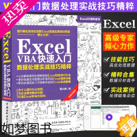 [正版]正版Excel VBA 快速入门数据处理实战技巧精粹 计算机办公软件书 excelvba编程书籍代码大全 wps