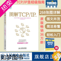 [正版][正版]图解TCP/IP5版 网络传输协议入门教程 图解轻松网络管理技术书 TCP/IP入门经典可搭图解HTTP