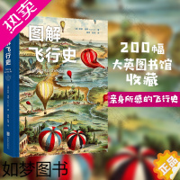 [正版]正版 图解飞行史 莉莉·福特 近200幅图片兼顾人类飞行史上科技革新的同时 侧重呈现其中蕴藏的人文信息 历史