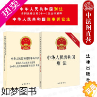 [正版]中法图正版 2本套 2021年中华人民共和国刑法 含刑法修正案十一及法律解释+2021年刑事诉讼法 人民法院关于