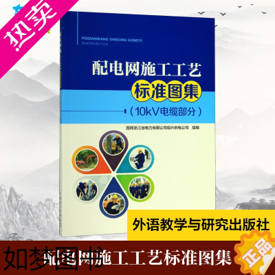 [正版]配电网施工工艺标准图集(10kV.电缆部分) 国网浙江省电力有限公司绍兴 著 电工技术/家电维修专业科技 书店正