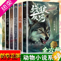 [正版]沈石溪挚爱动物小说系列全集共6册 残狼灰满+赤狐+黑骏马+野性的呼唤+丛林之书+西顿动物记 三四五六年级小学生