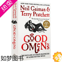 [正版]Good Omens 英文版奇幻小说 好兆头 英文原版 尼尔盖曼 Neil Gaiman 美剧原著 世界末日的故