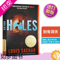 [正版]别有洞天英文版 Holes 英文原版进口少年儿童文学小说故事书 纽伯瑞金奖Louis Sachar 可搭Wond