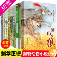 [正版]黑鹤动物小说系列全套10册 小学生三四五六年级课外阅读书目 6-7-9-12岁儿童文学读物 格日勒其木格故事图书