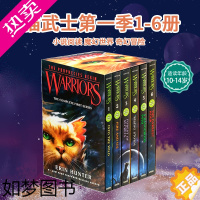 [正版]送音频英文原版进口猫武士一部曲Warriors1-6本全套盒装儿童奇幻英语小说预言开始 一二三四五六提升纯英文阅