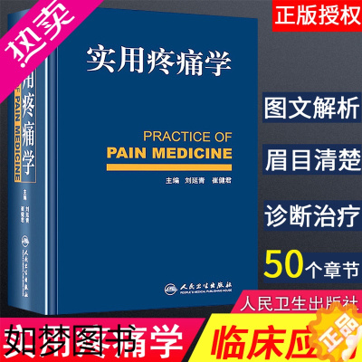[正版]正版 实用疼痛学 刘延清 疼痛学诊疗书籍 疼痛科骨科麻醉科诊疗书籍 神经内科康复科医师参考工具书 临床医学