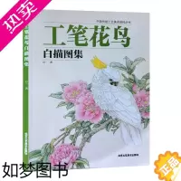 [正版]正版 工笔花鸟白描图集 万一 中国传统工艺美术资料丛书 牡丹画 工笔画 花鸟画 艺术 绘画 摄影 北京工艺美术出