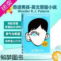 [正版]Wonder书奇迹男孩 英文版原版小说 R.J. Palacio青春励志书籍 纽约时报书 国外进口全英语正版