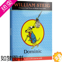 [正版]帅狗杜明尼克 英文原版 Dominic 威廉史塔克William Steig 麦克米伦世纪大奖小说 青少年儿童文