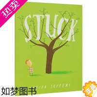 [正版]卡住了 Stuck 英文原版儿童读物图画书 Oliver Jeffers 进口绘本书籍