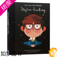 [正版]英文原版 Little People, Big Dreams:Stephen Hawking 小人物大梦想儿童精