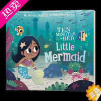 [正版]十分钟睡前故事 小美人鱼 Ten Minutes to Bed Little Mermaid 英文原版儿童英语启