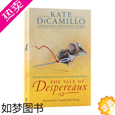 [正版]浪漫鼠德佩罗 英文原版小说 The Tale of Despereaux 双鼠记 纽伯瑞儿童文学奖金奖 英文版青